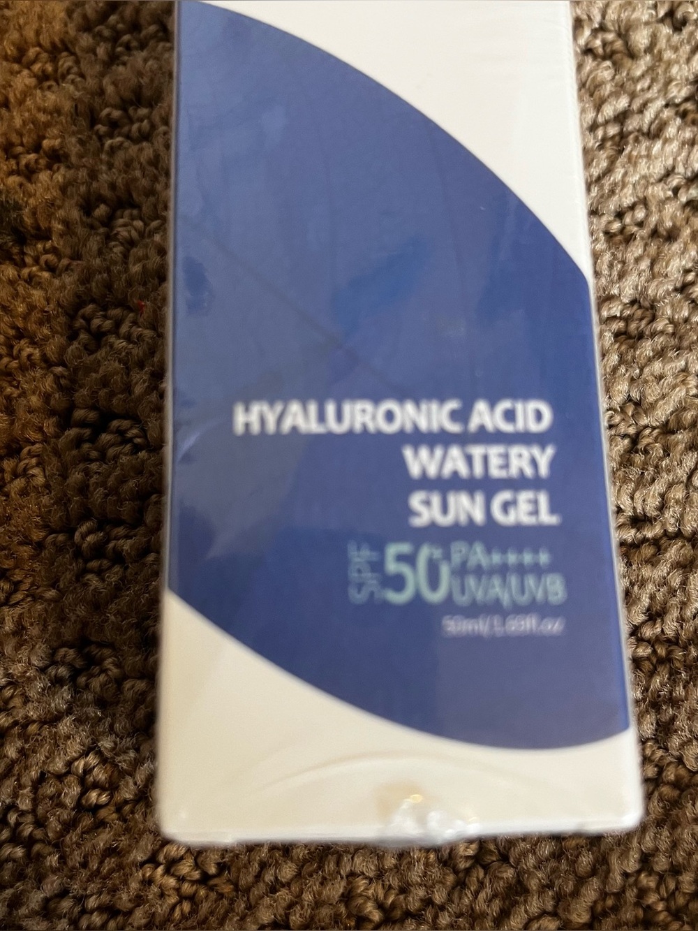 Hyaluronic sun gel